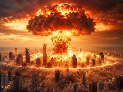 "Mit zitternder Hand wählen": Atompilz über Tel Aviv - Netanjahu macht drastischen Wahlkampf